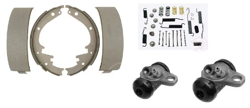 Chevrolet Full Size front brake shoe drum wheel cylinder & spring kit 1965-1970