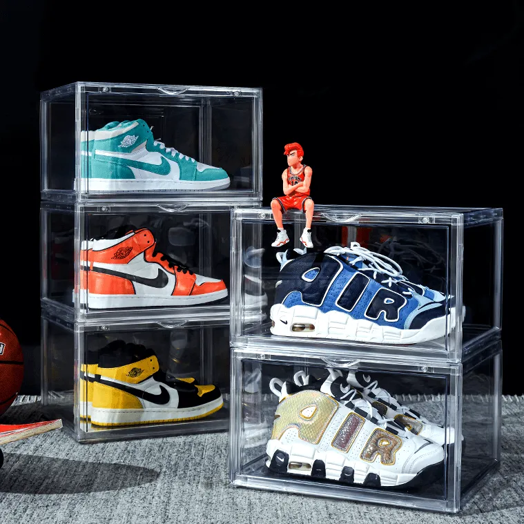 Clear Acrylic Plastic Shoe Box