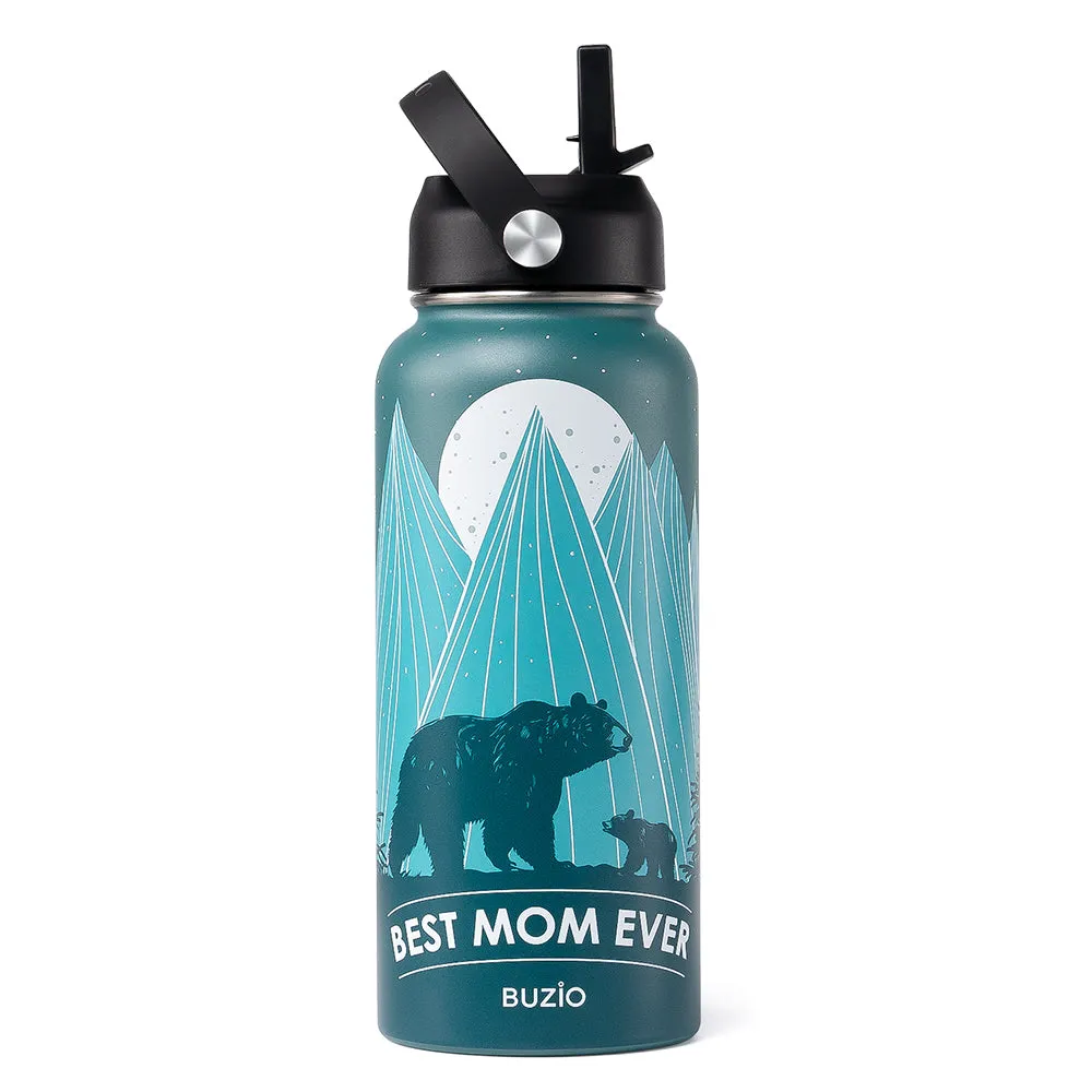 Cool Mom Quenchers | 32oz Insualted Water Bottle for Mom