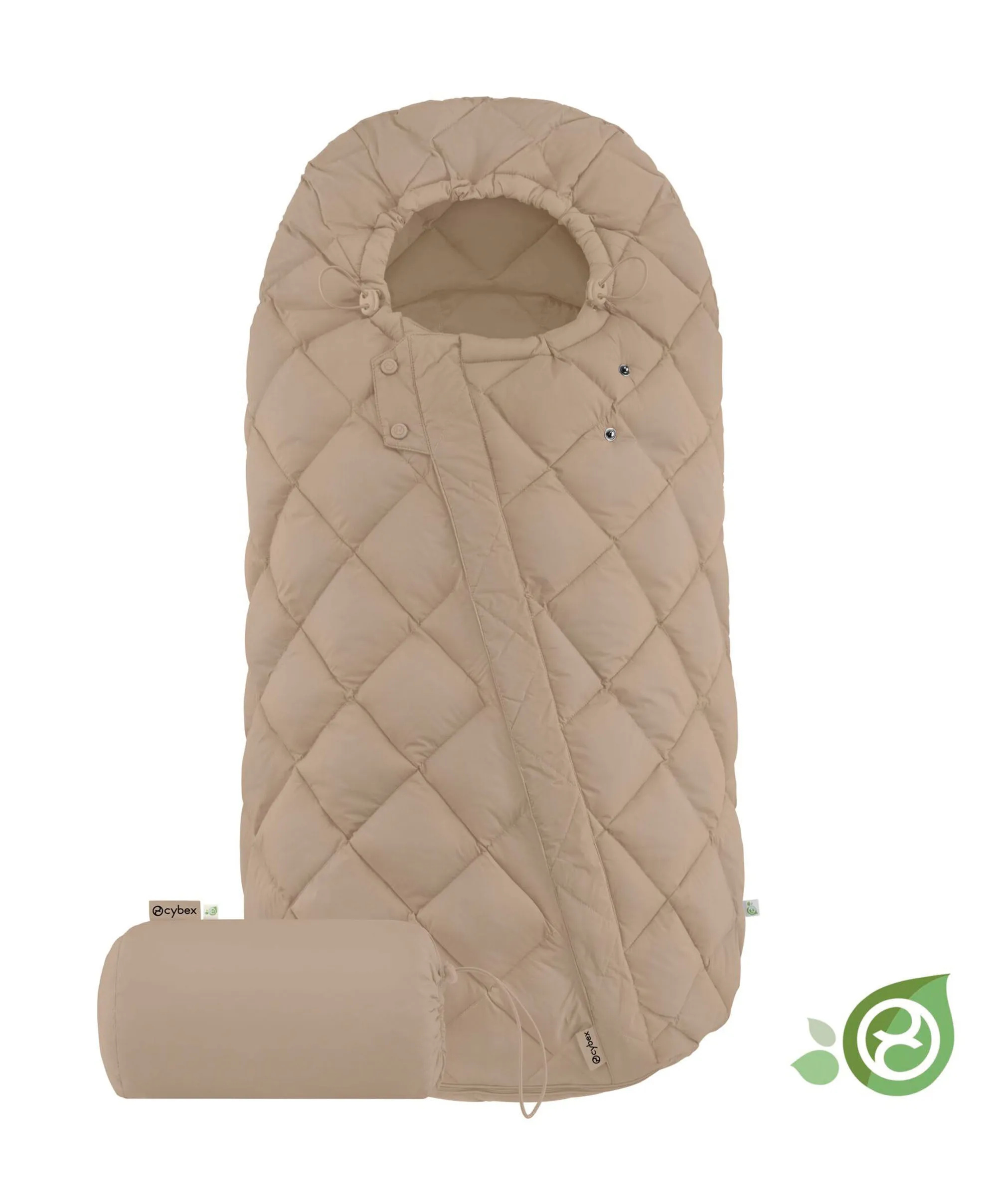 Cybex Snogga 2 Pushchair Footmuff – Almond Beige