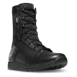 Danner Men`s #50122 | Tachyon 8" Height Black Gore-TEX  Plain Toe Military, Duty Boot | Waterproof Tachyon