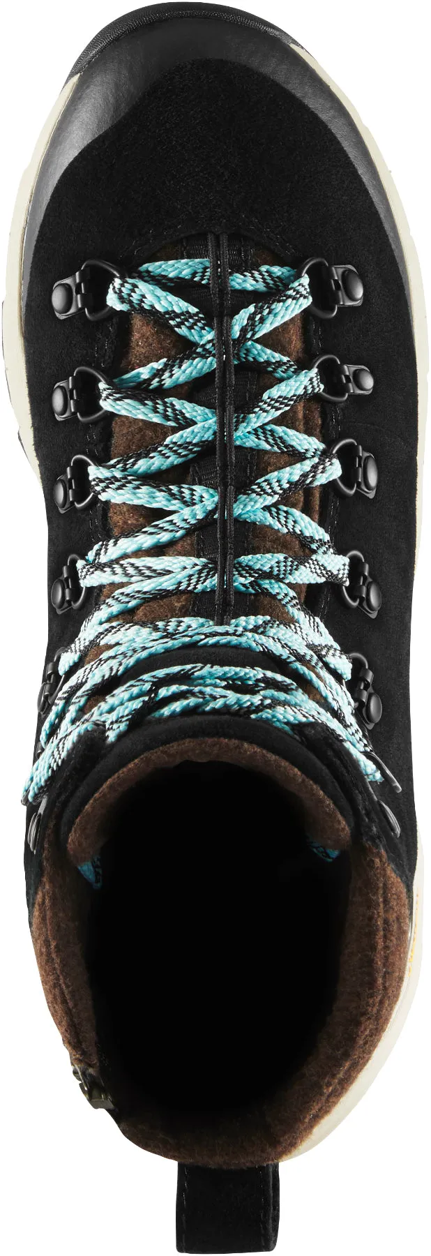 'Danner' Women's 7" Arctic 600 WP 200 GR Side Zip - Black / Spark Blue