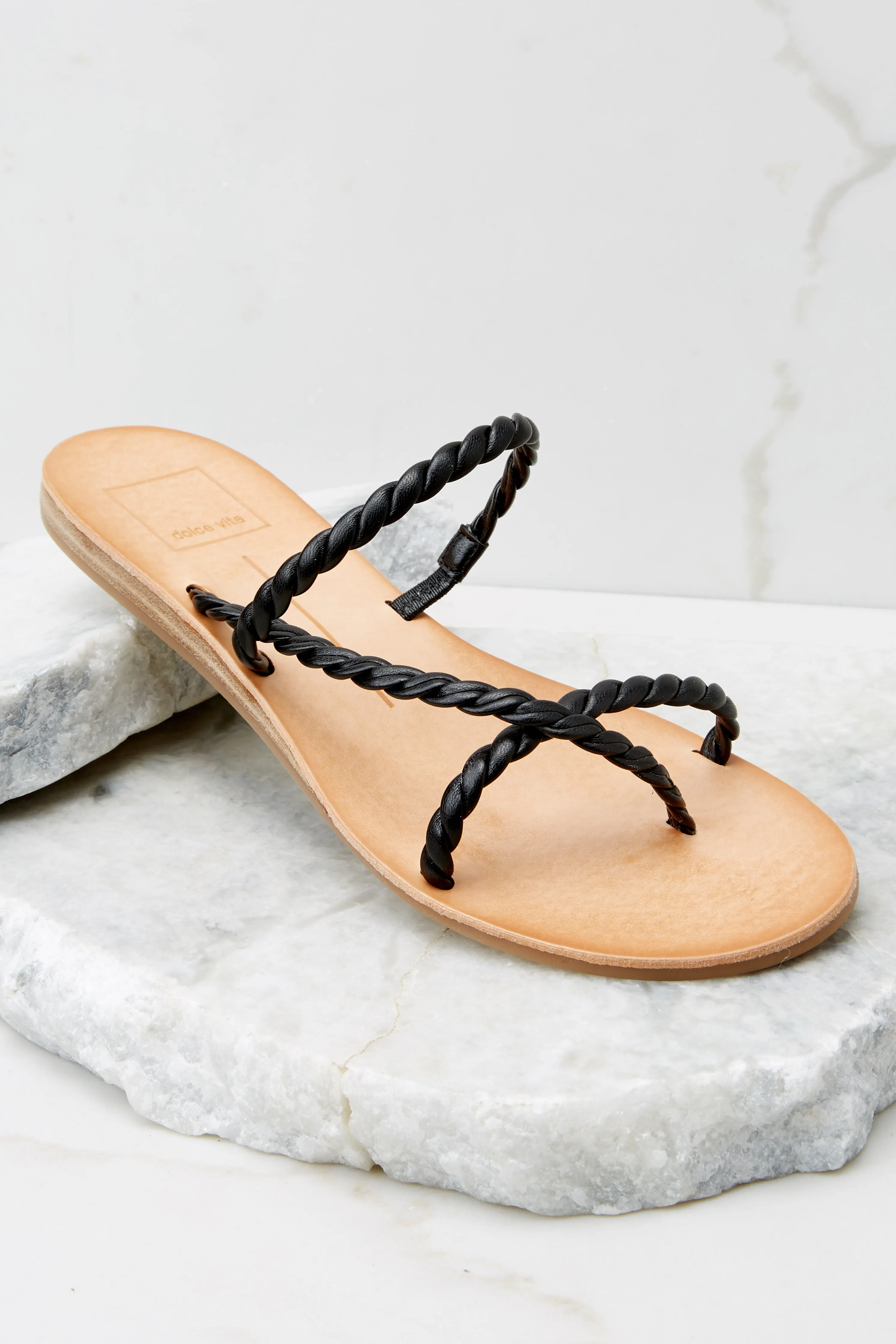 Dexla Black Stella Sandals