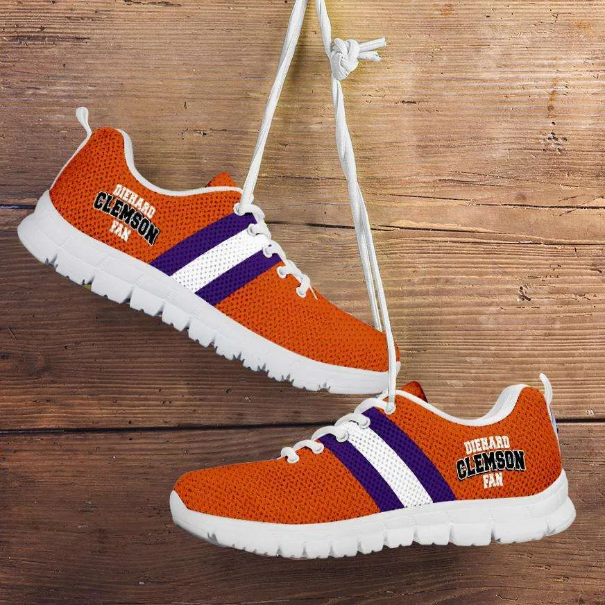 Diehard Clemson Fan Running Shoes