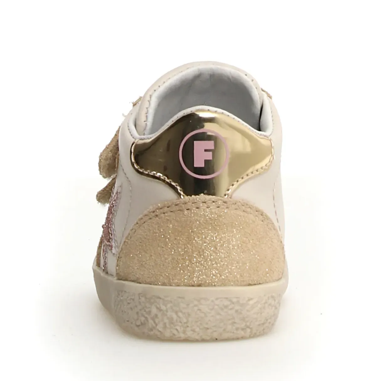 Falcotto Alnoite High 2 Vl Girl's Casual Shoes - Platinum/Milk/Rose