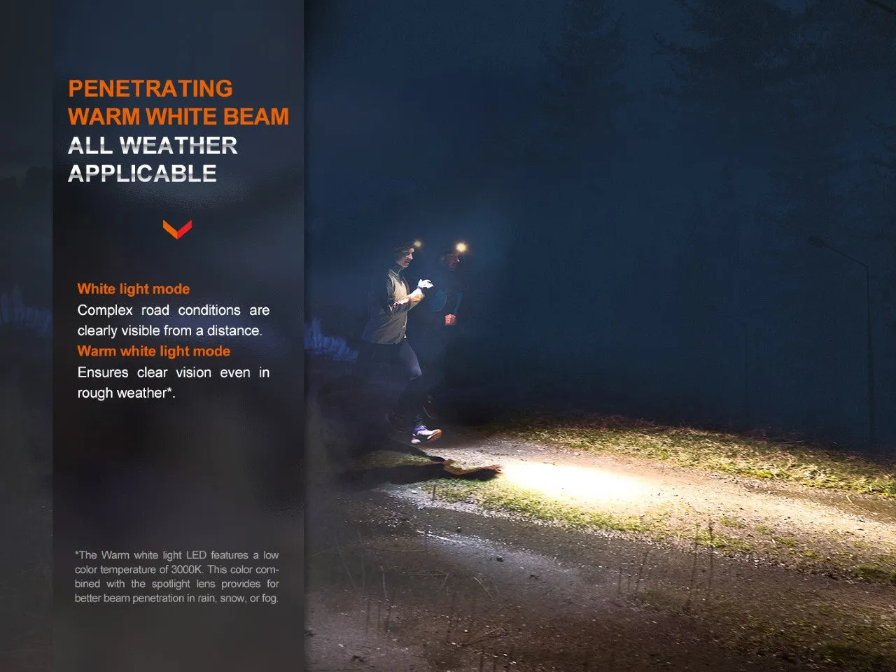 Fenix HM65R-DT Trail Running LED Headlamp