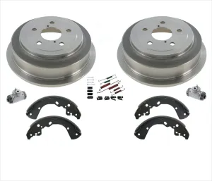 For 2005 Dodge Dakota Brake Drums Brake Shoes Using (1) Upper Spring Only 6pc