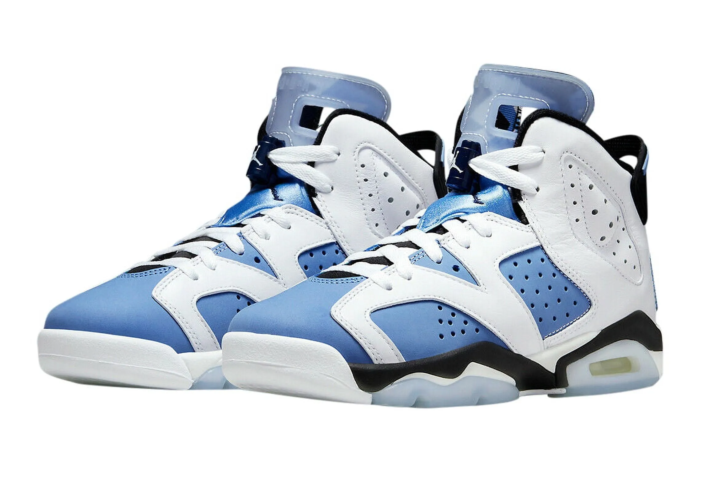 (GS) Air  6 Retro 'White / UNC University Blue' (2022) 384665-410