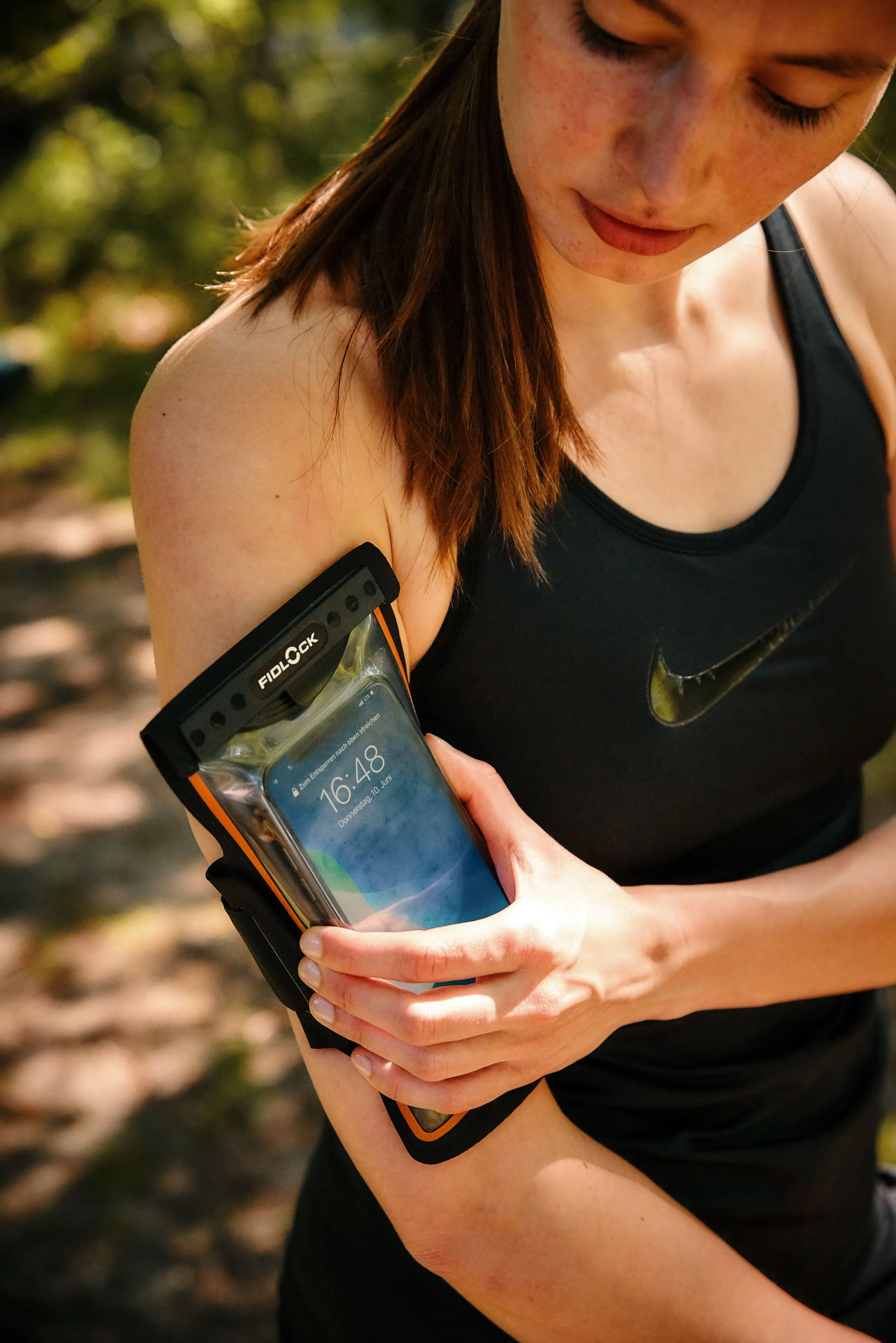 Hermetic Waterproof Running Armband Phone Case