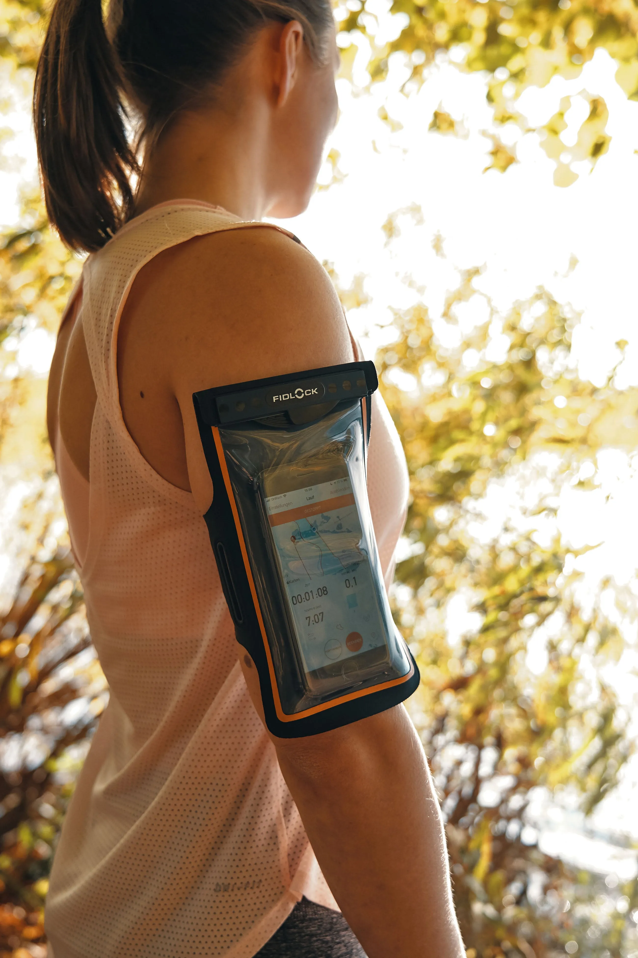 Hermetic Waterproof Running Armband Phone Case