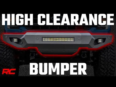 High Clearance Front Bumper | LED Lights & Skid Plate | Ford F-150 | 2021-2022