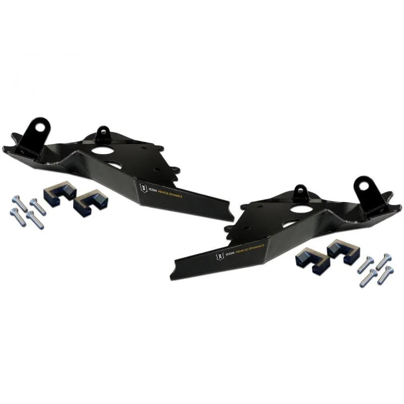 Icon Vehicle Dynamics Lower Control Arm Skid Plate System  -  2010-2014 Raptor