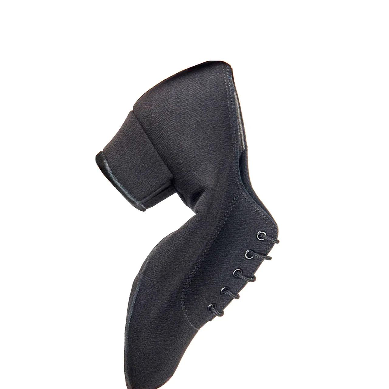 International: Heather: Black Lycra |1.5" Latin | Split Sole | VEGAN