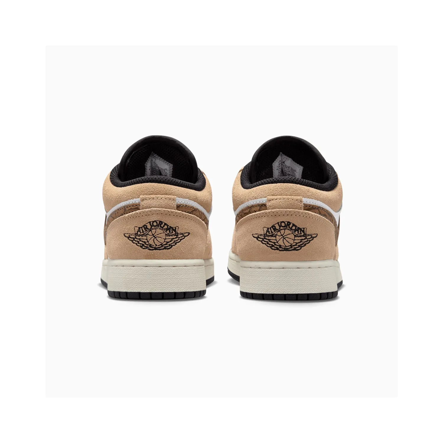 Kid's Air Jordan 1 Low SE "Brown Elephant" Grade School