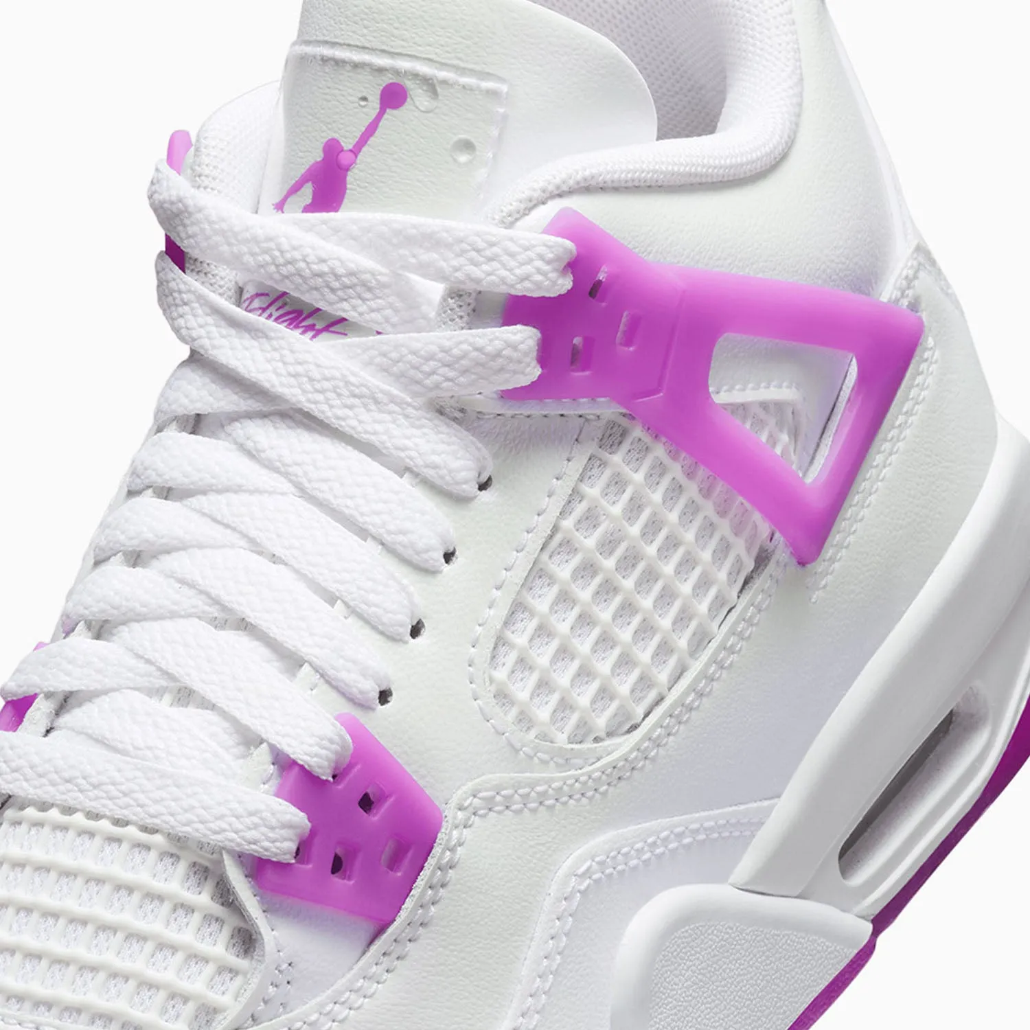 Kid's Air Jordan 4 Retro "Hyper Violet" Grade School