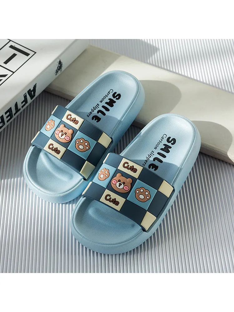 Kids' Cubes Slippers