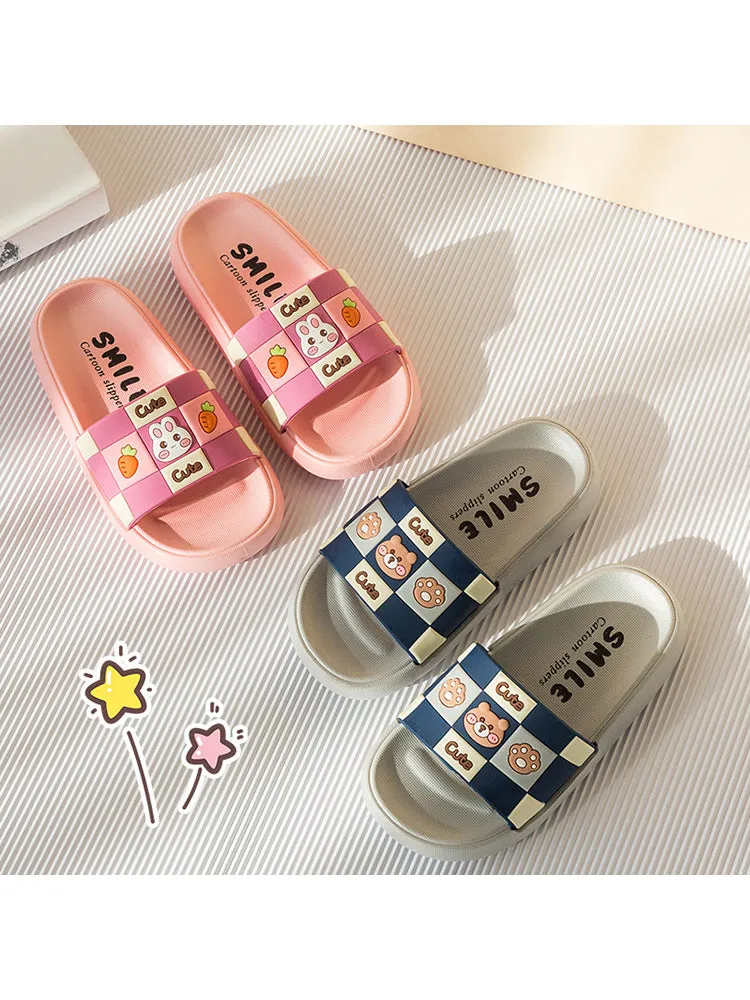 Kids' Cubes Slippers