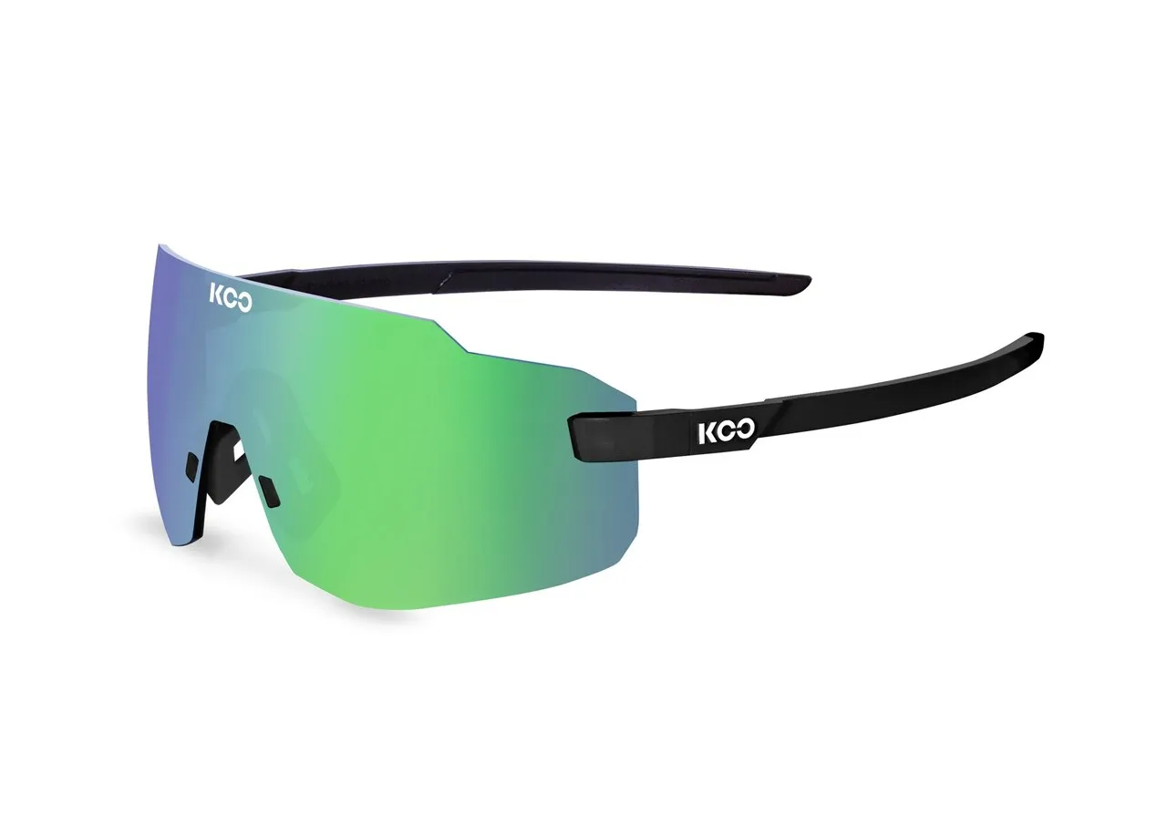 KOO SUPERNOVA Cycling Sport Sunglasses-Black Matt Green