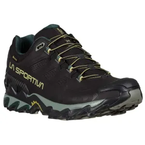 La Sportiva Ultra Raptor II Leather GTX Hiking Shoe (Men's) Black/Cedar - Wide