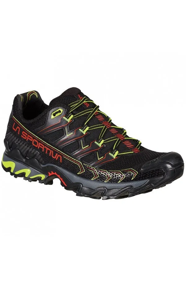 La Sportiva Ultra Raptor II Men's Mountain Running Shoe - Black/Neon