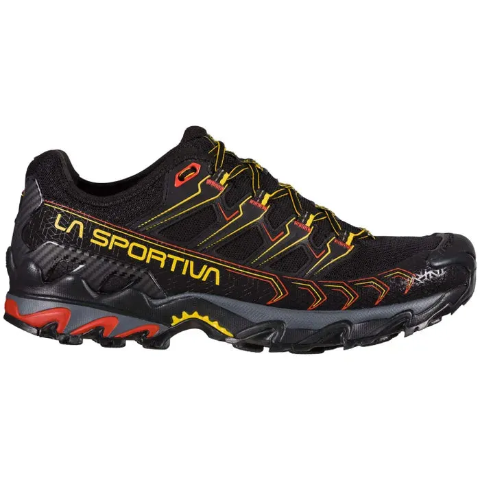 La Sportiva Ultra Raptor II Wide Trail Running Shoe - Black/Yellow