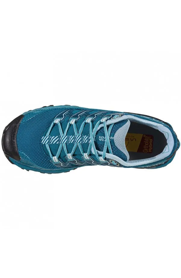 La Sportiva Ultra Raptor II Women's Mountain Running Shoe - Ink/Topaz