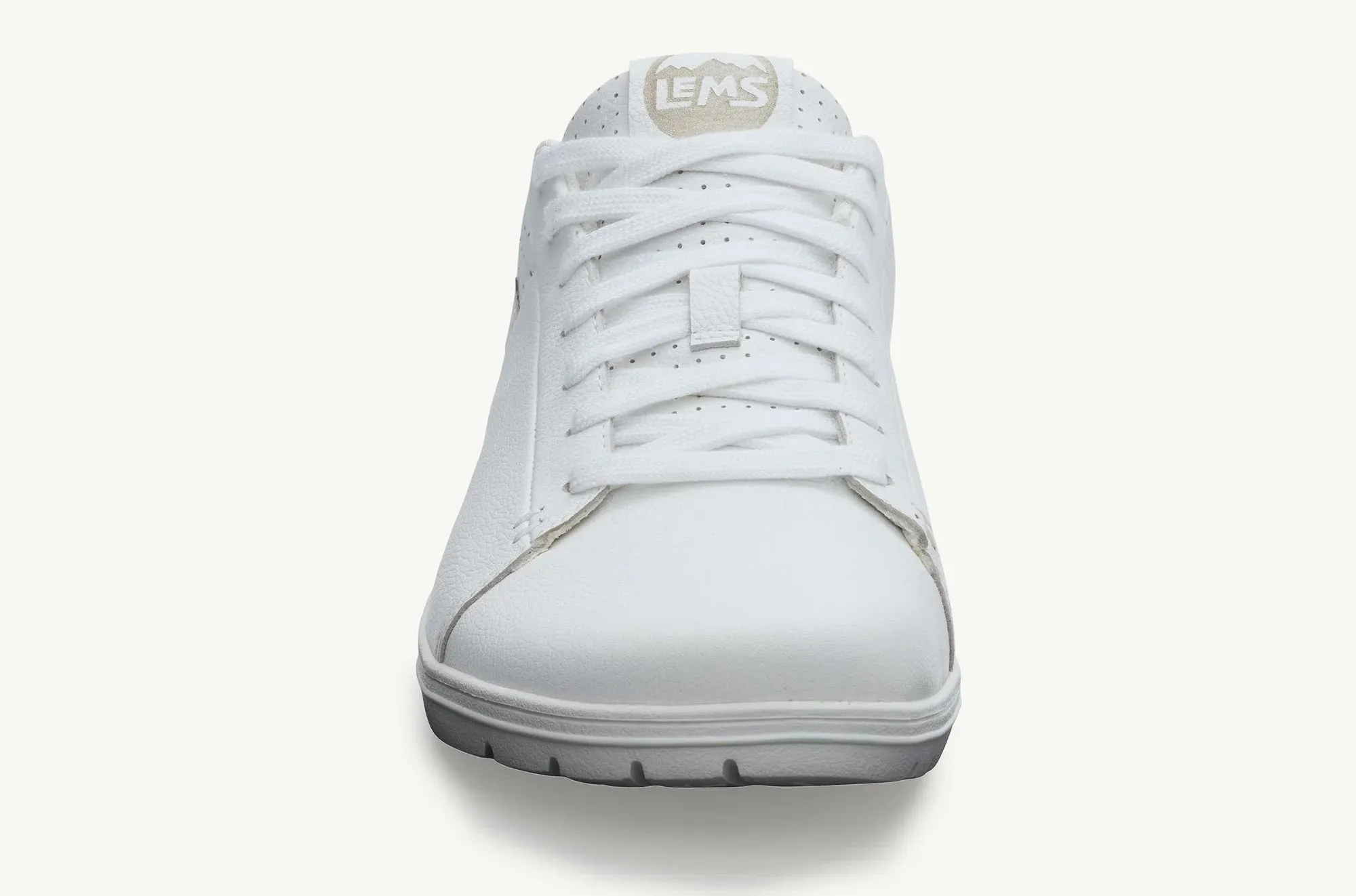 Lems Kourt Leather Unisex UK SIZES - Whiteout