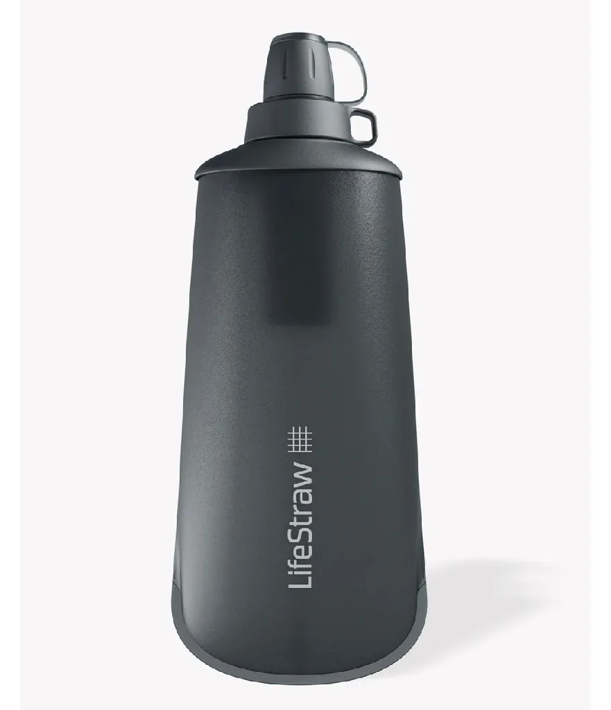 LIFESTRAW SQUEEZE BOTTLE - DARK MOUNTAIN GREY