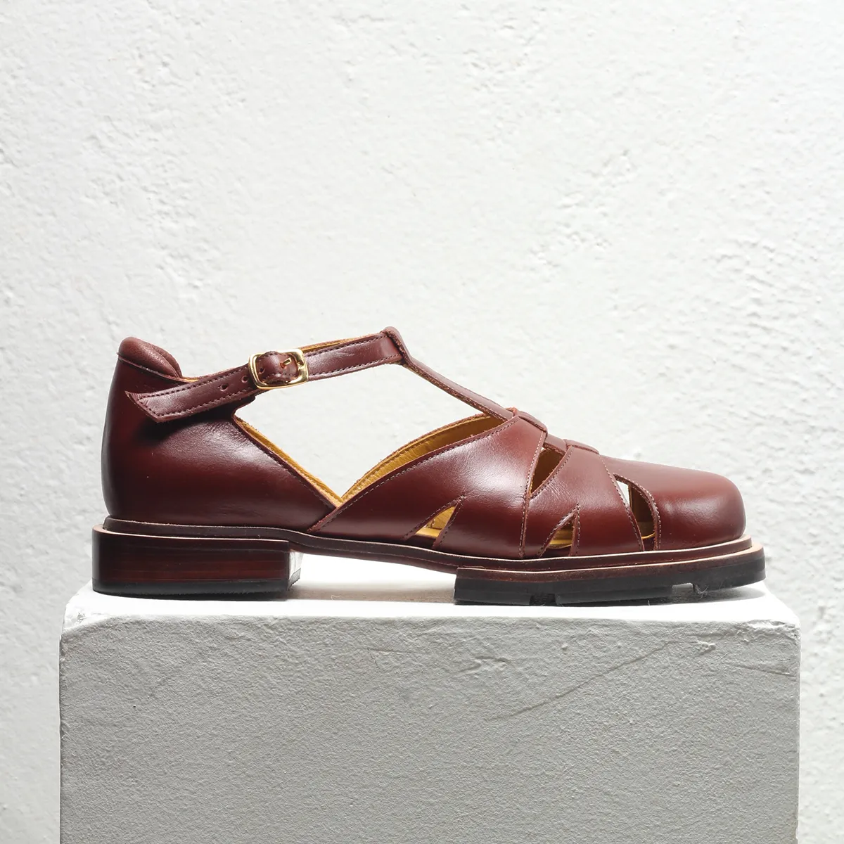 Maite Coffee Brown Fisherman Sandals