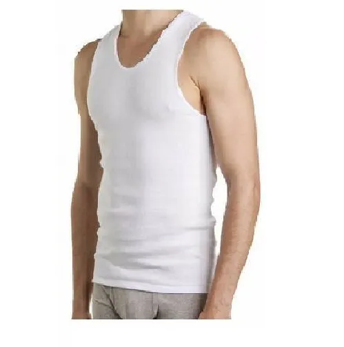 Mens Bonds 4 Pack Singlets Chesty Navy White Black Cotton Vest Singlet S-4Xl