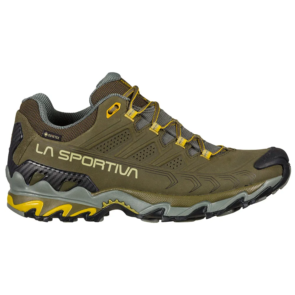 Men's La Sportiva Ultra Raptor II Leather GTX Color: Ivy/ Cedar