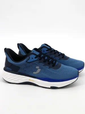 Men's Textured Running Shoes,Blue