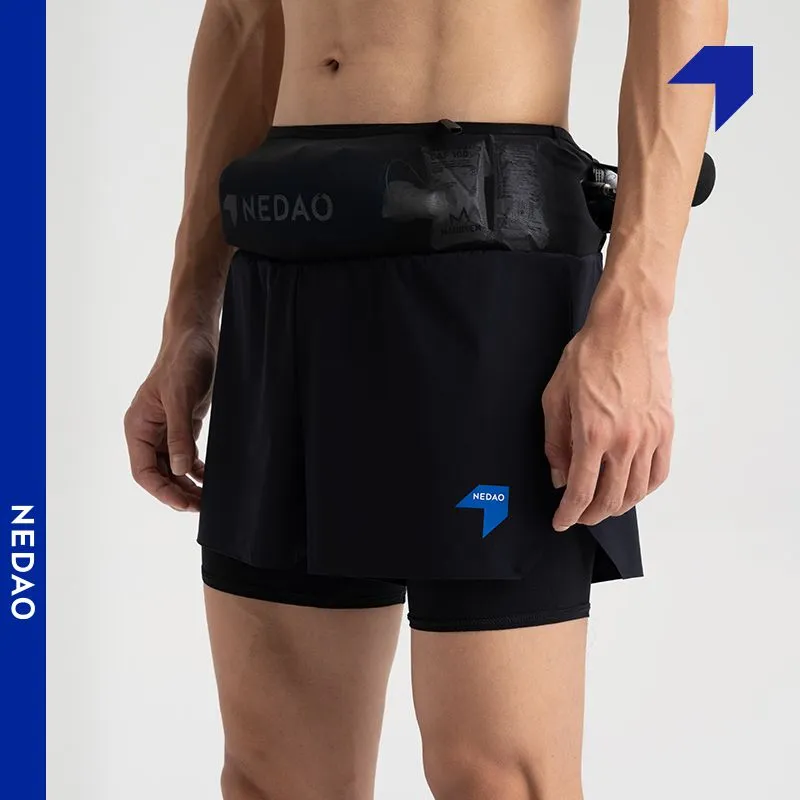 Nedao Men's Running TrioShorts PowerPouch