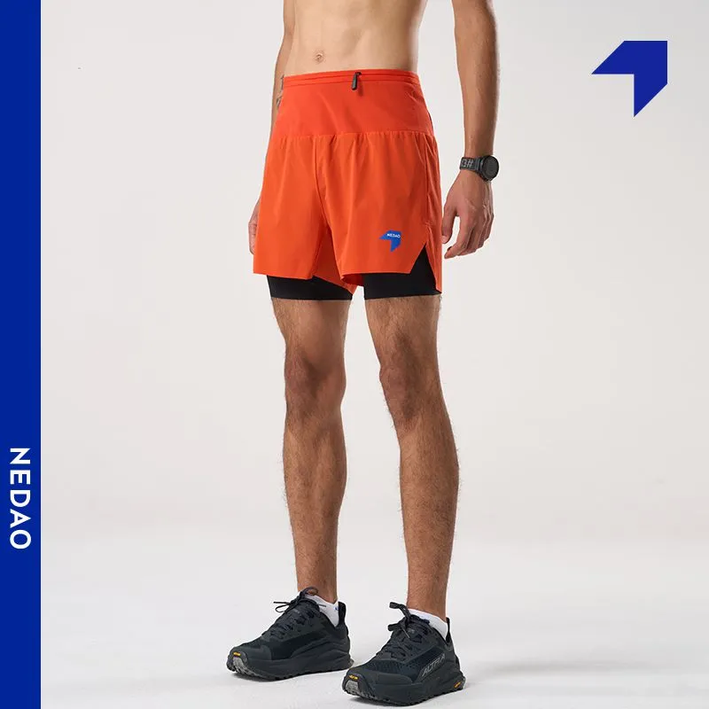 Nedao Men's Running TrioShorts PowerPouch