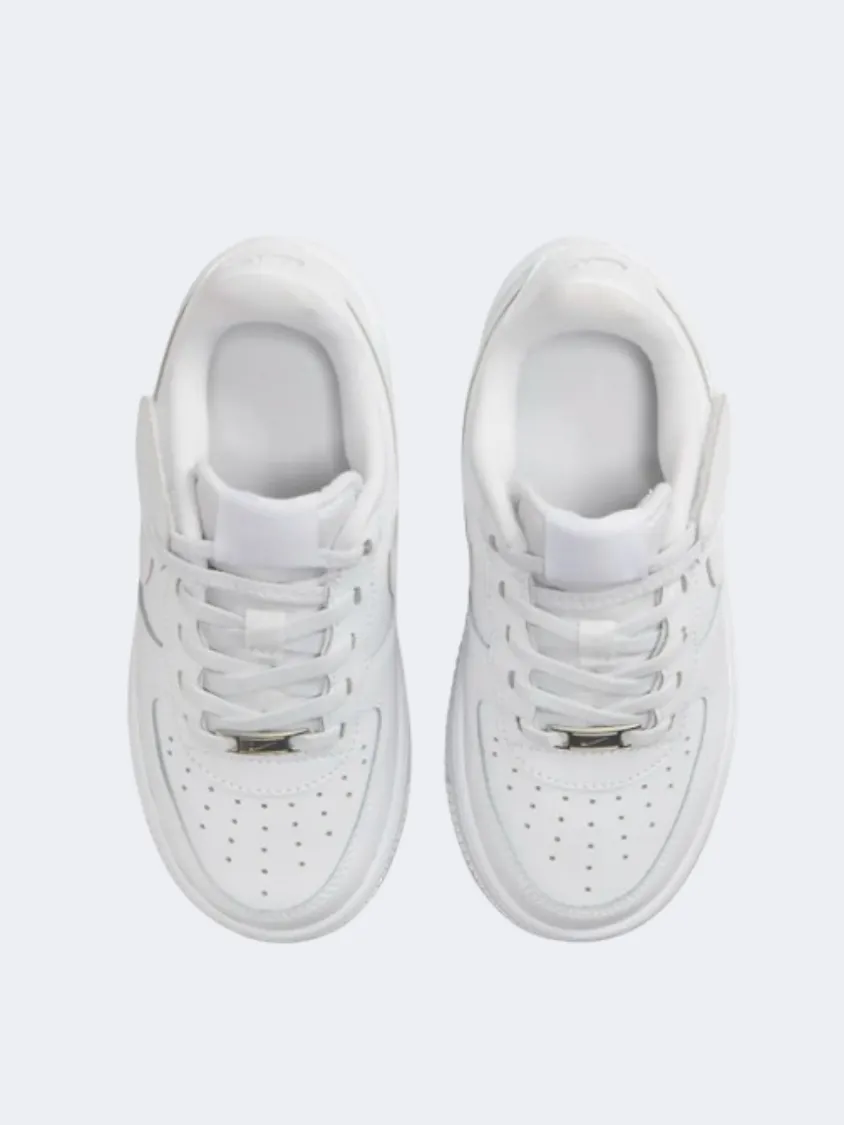 Nike Air Force 1 Easyon Ps Boys Lifestyle Shoes White