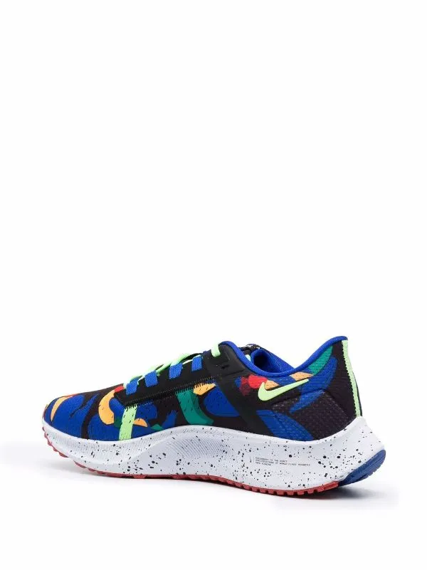 NIKE PEGASUS AIR ZOOM 38 ,CAMO BLUE