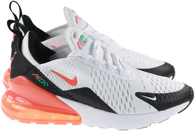 Nike Shoes Juniors Air Max 270 White Turf Orange