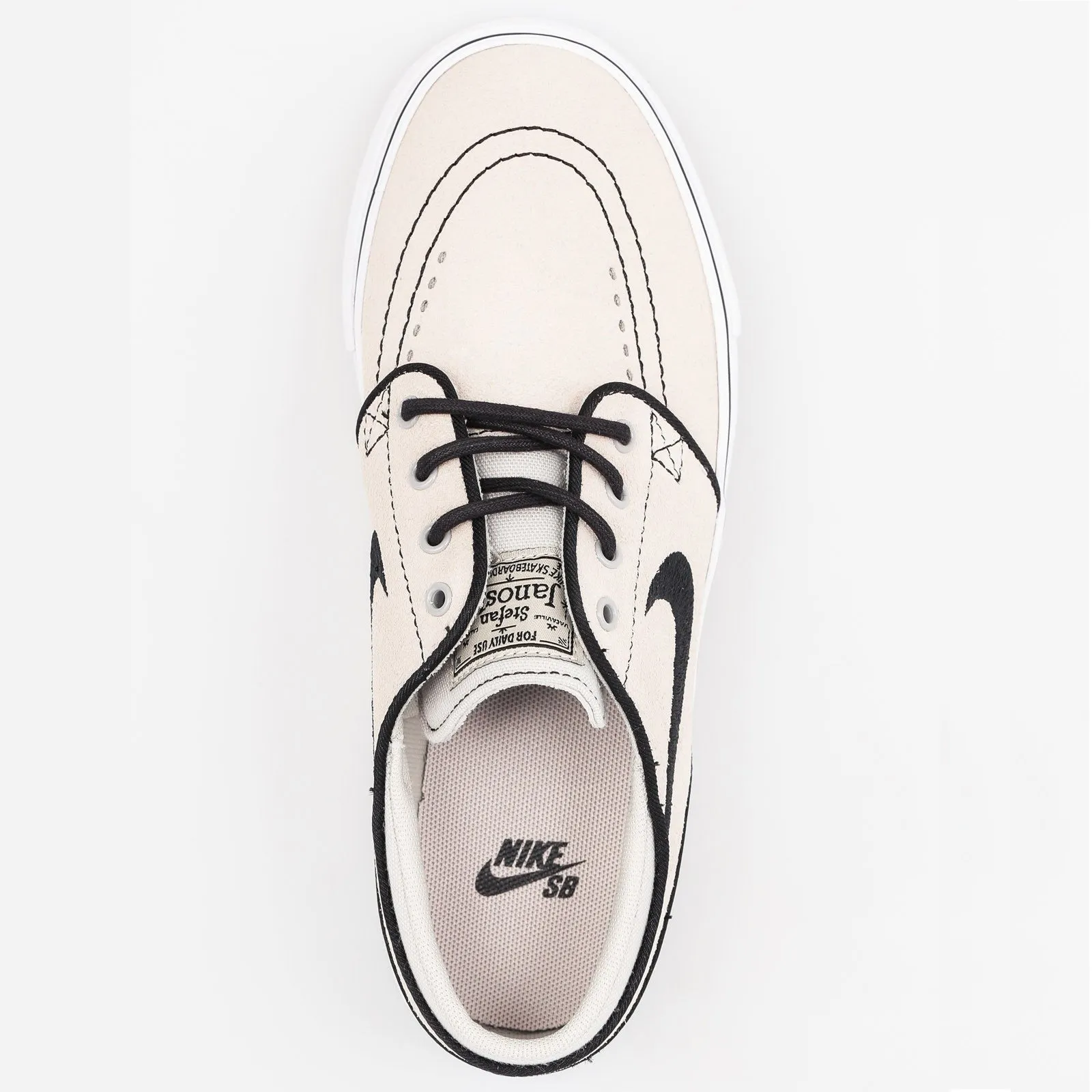 Nike Shoes SB Stefan Janoski (GS) Youth - Pale Grey/Black White