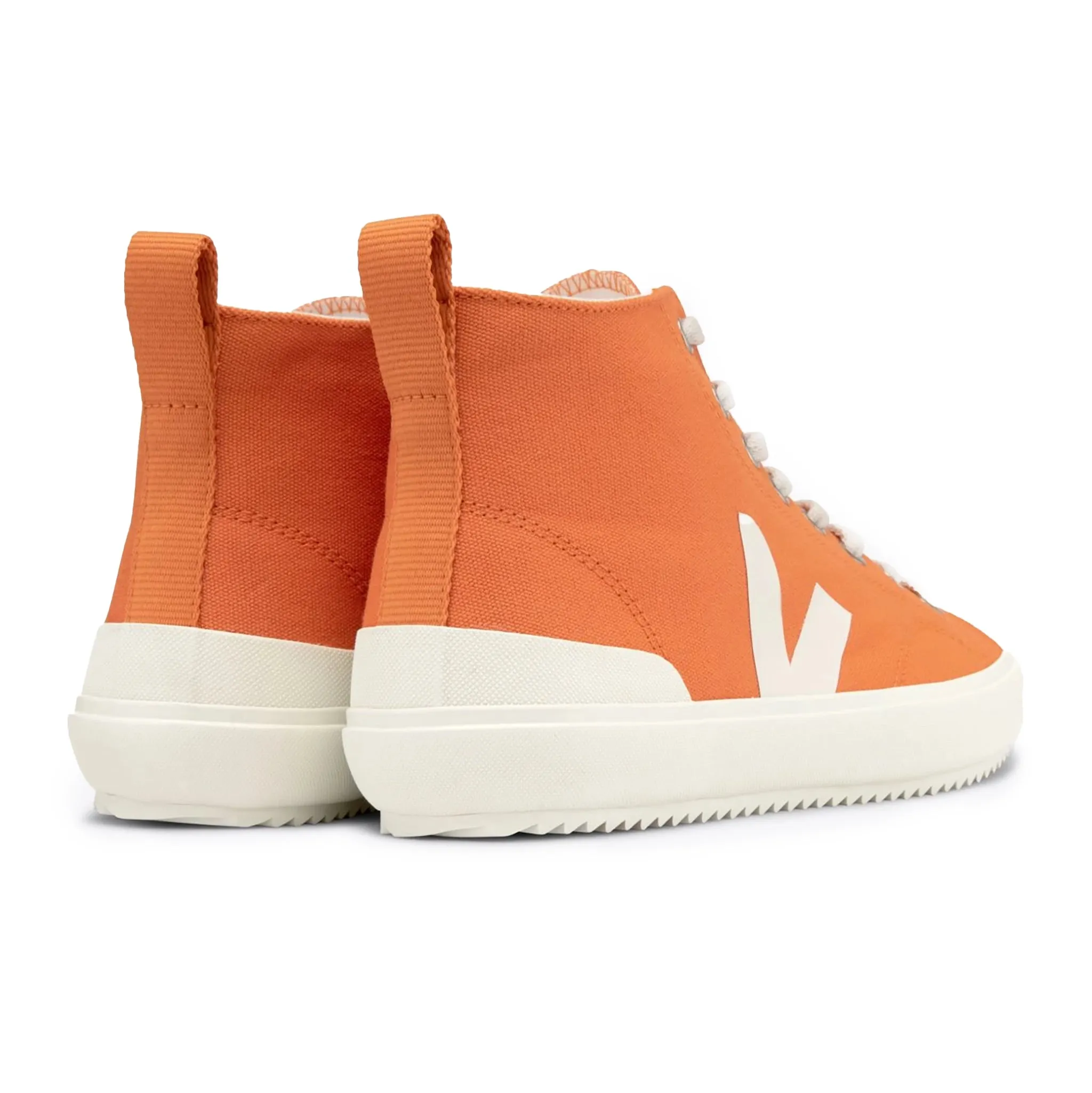 Nova High Top Canvas Trainer - Pumpkin Pierre