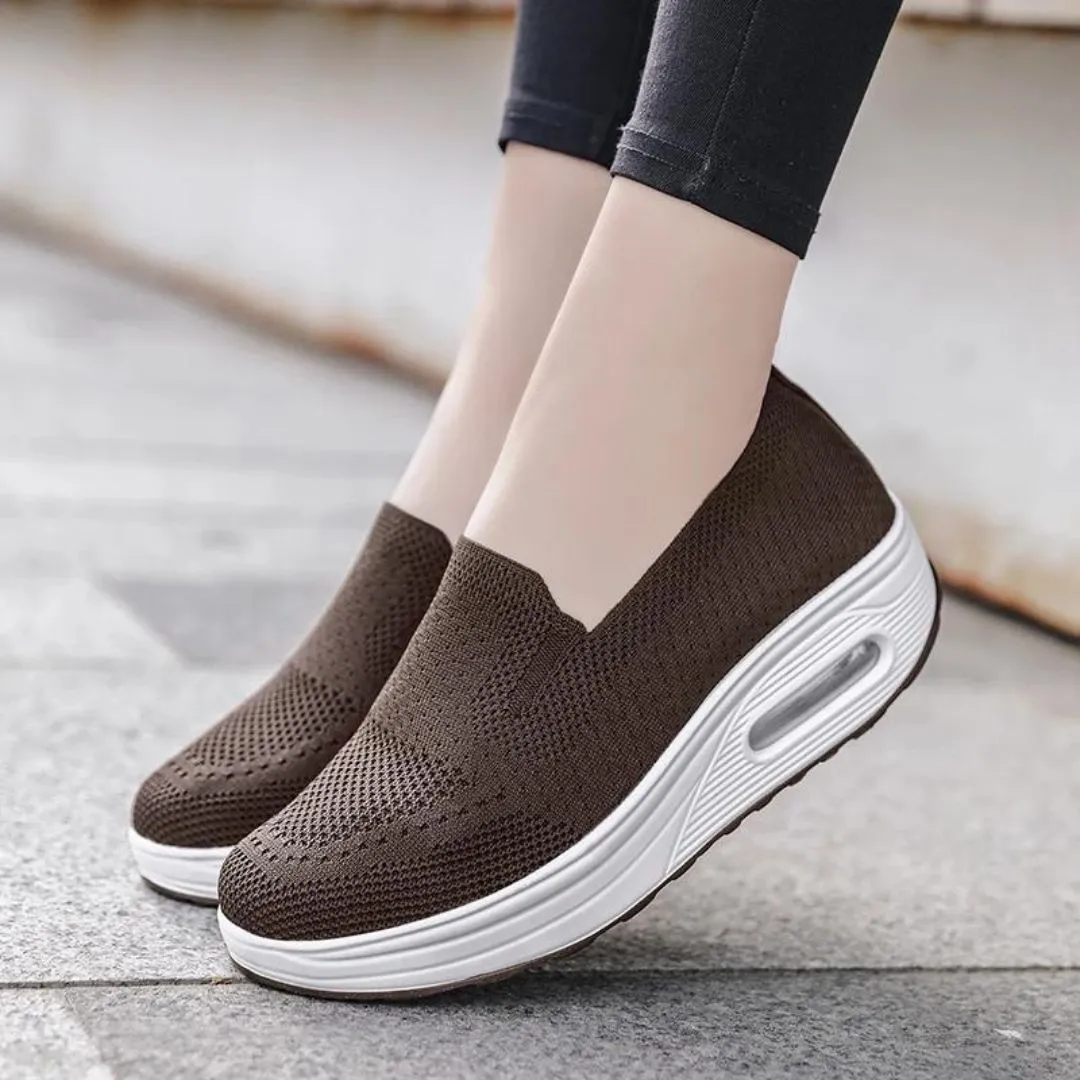 OCW Women Laceless Breathable Shoes Comfortable Design Slip on