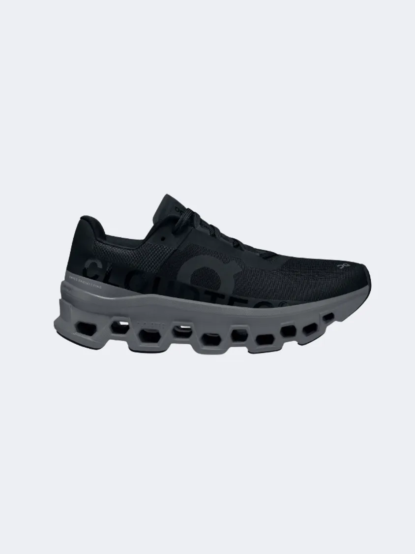 On Cloudmonster 1 Women Running Shoes Black / Magnet