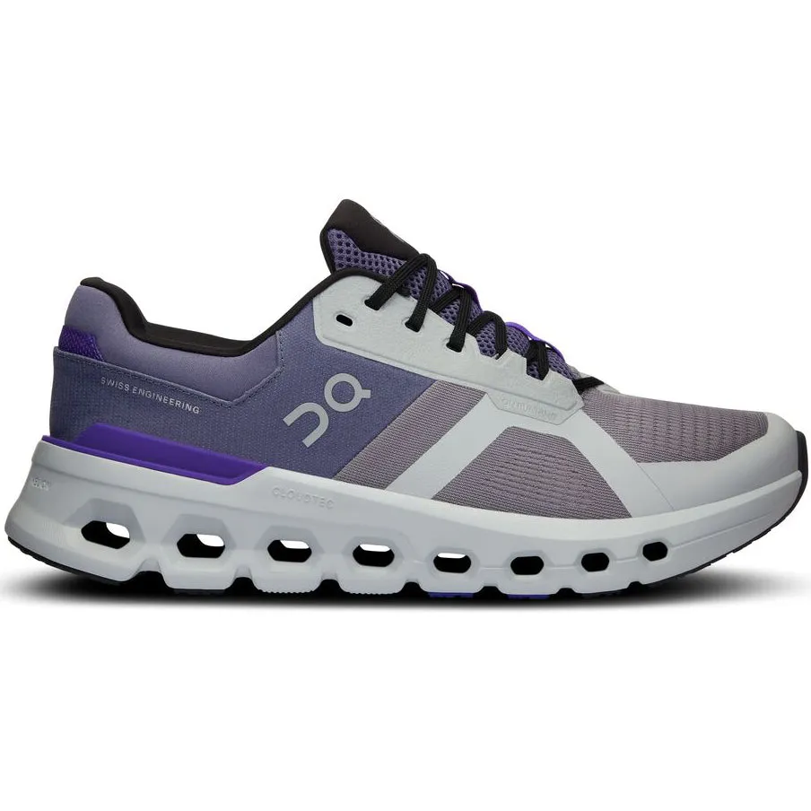 On Men's Cloudrunner 2 Running Shoes Fossil / Indigo