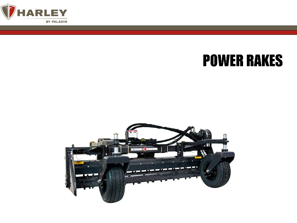 PALADIN / HARLEY POWER BOX RAKE, (SSL)