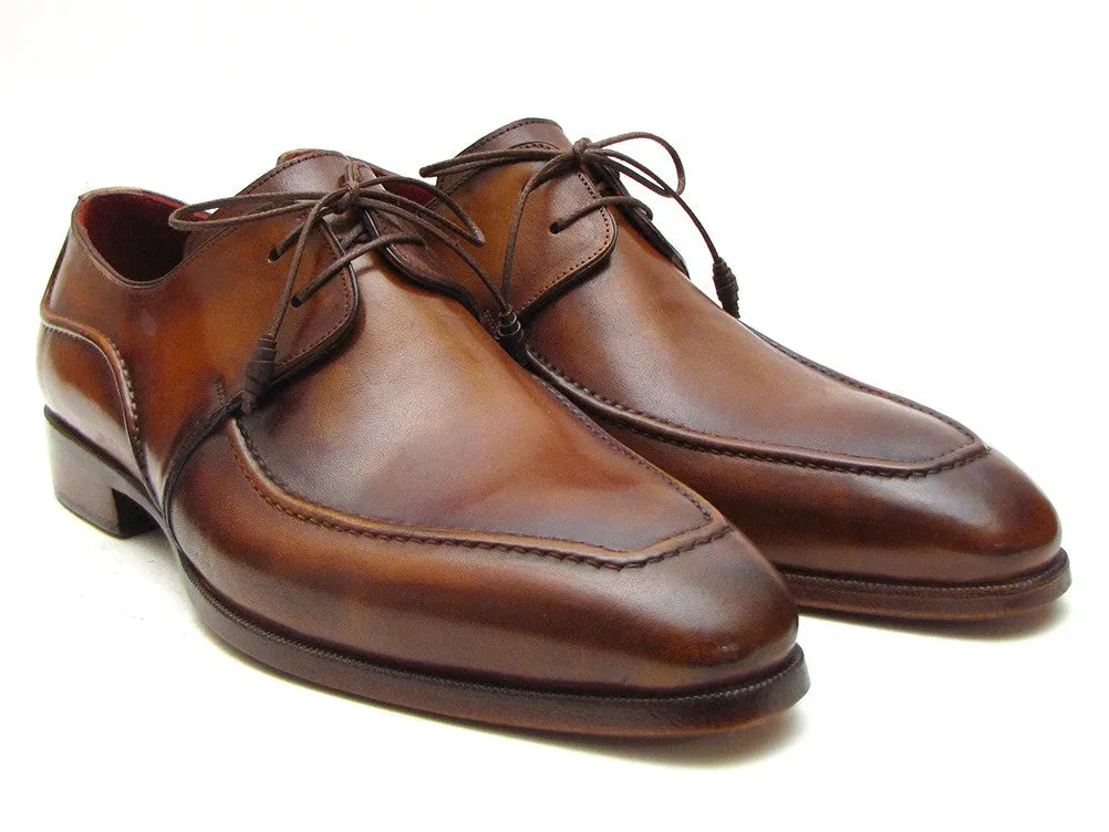 Paul Parkman Brown Derby Dress Shoes