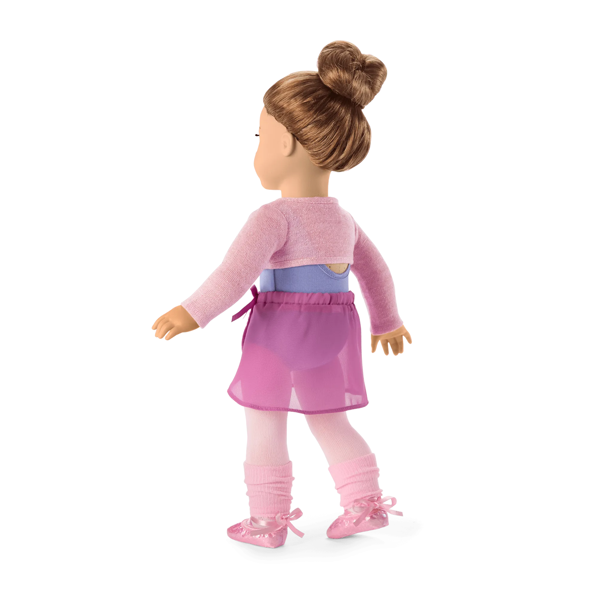 Plié Away Ballet Practice Outfit for 18-inch Dolls