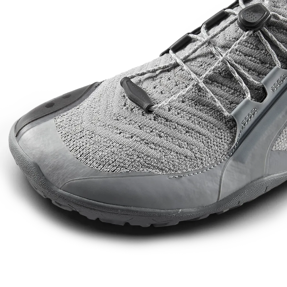 [PRE-ORDER] Vivobarefoot Primus Trail Knit FG Mens Ultimate Grey (ETA. MID DEC)