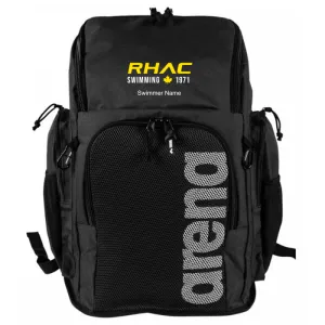 RHAC TEAM BACKPACK 45 - BLACK - EMBROIDERED