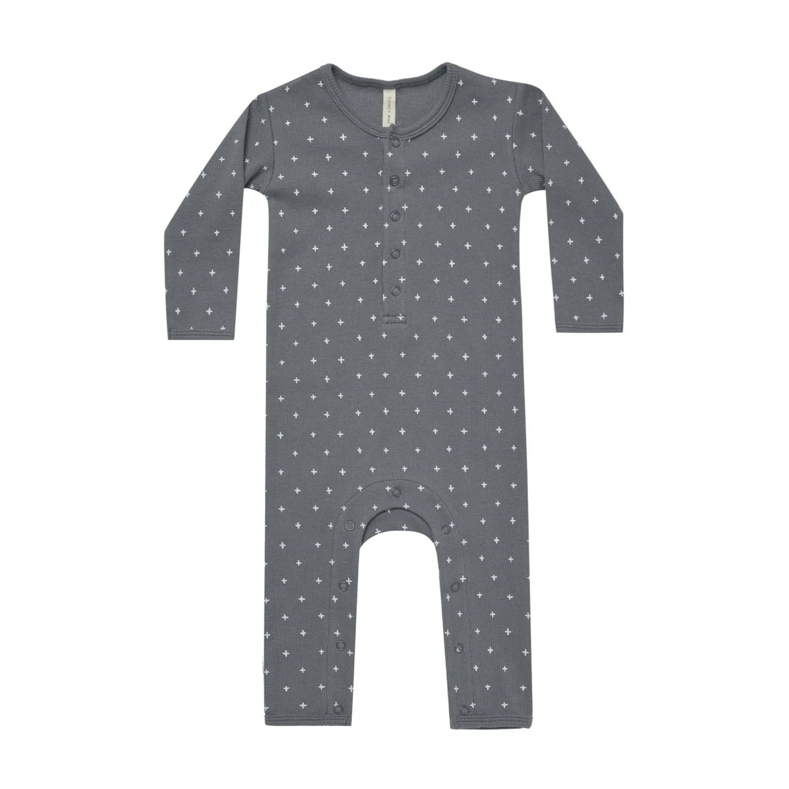 Ribbed Baby Jumpsuit - Criss Cross