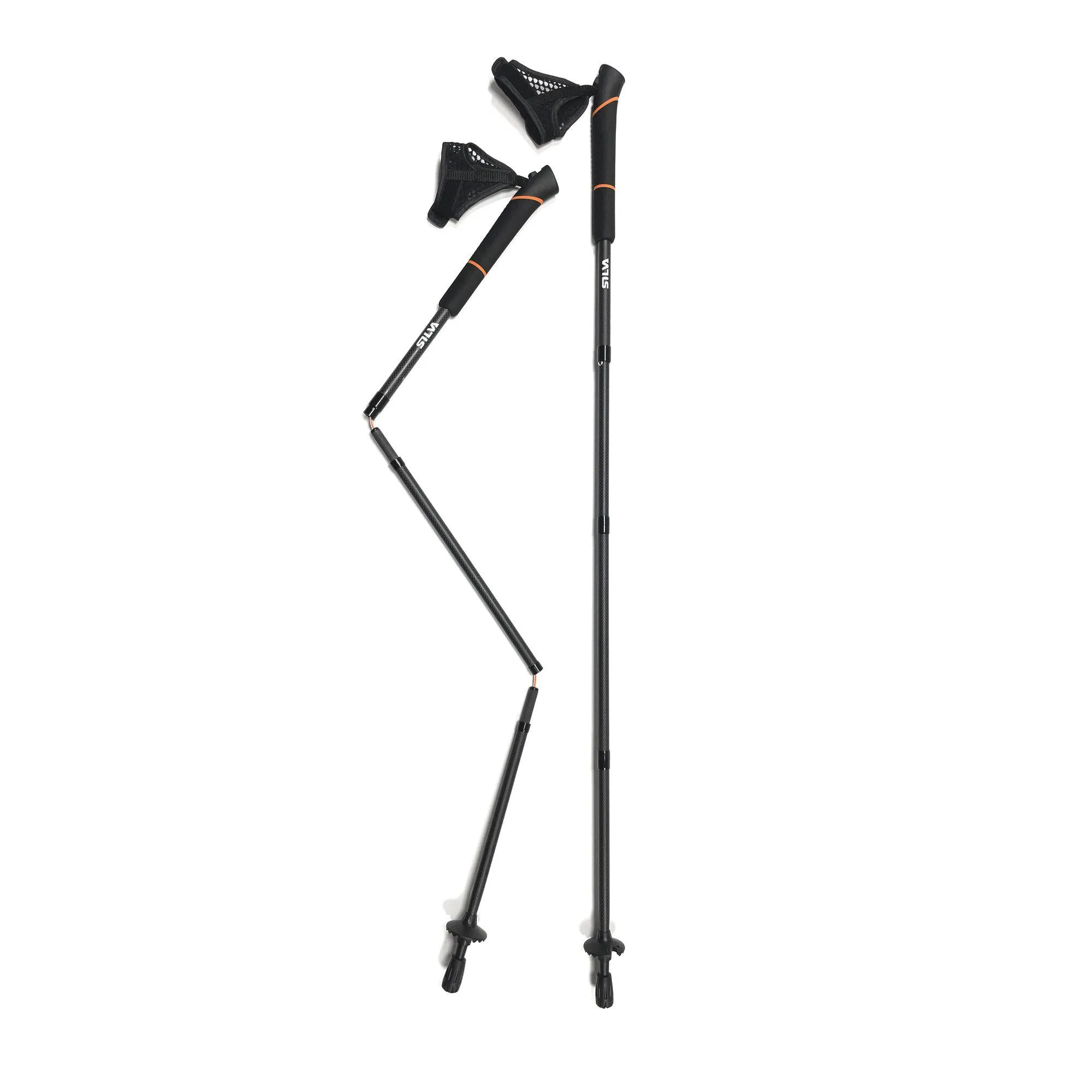 Running poles carbon 105 cm