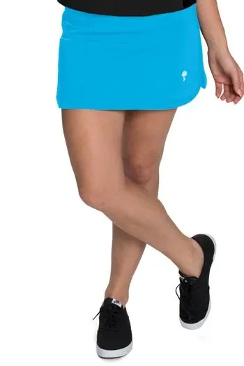 Running Riot Swim Skort with Hidden Shorts 16" - Chlorine Proof